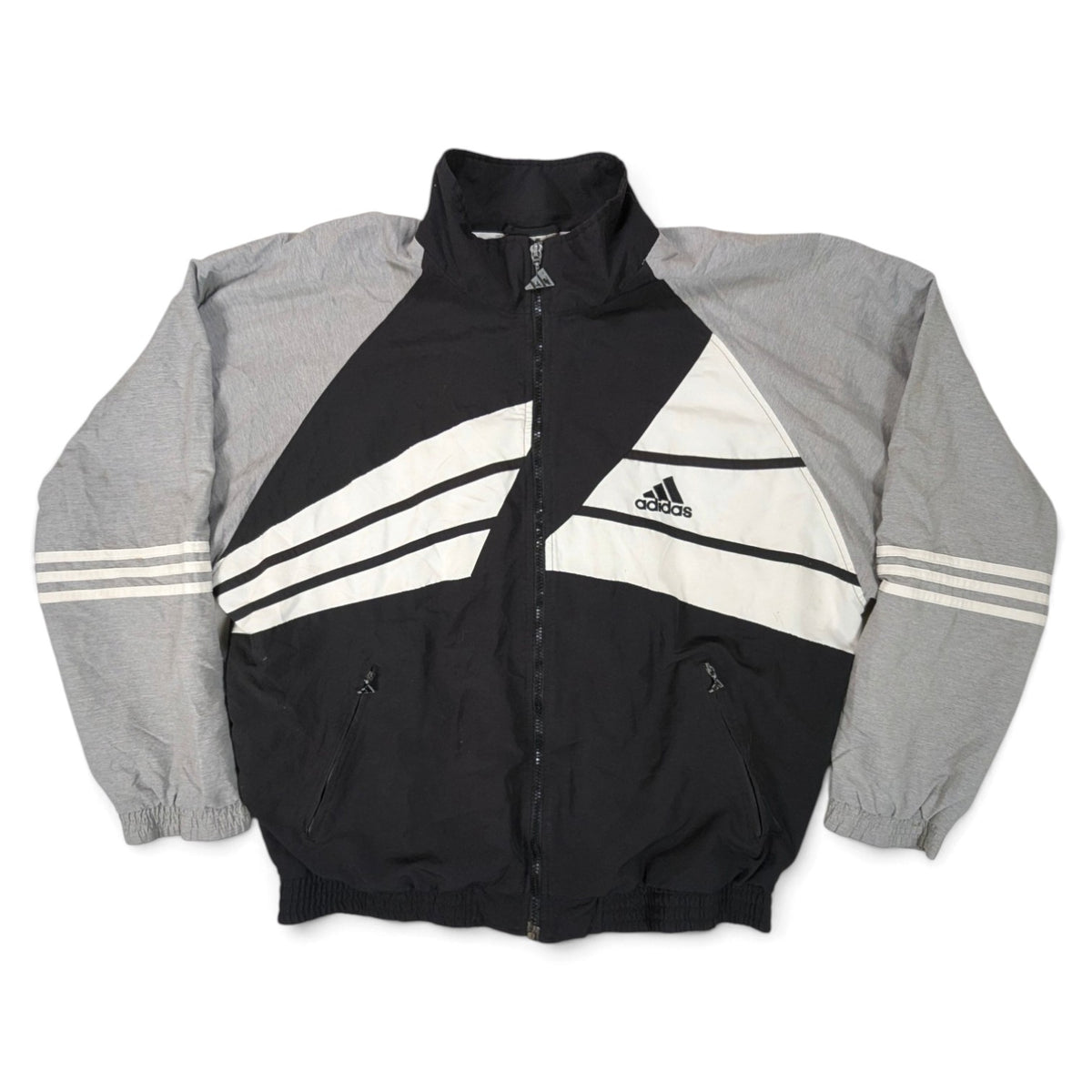 Black adidas Streetwear Jacket 1990s (L) [Fair]