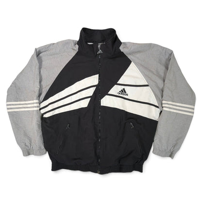 Black adidas Streetwear Jacket 1990s (L) [Fair]