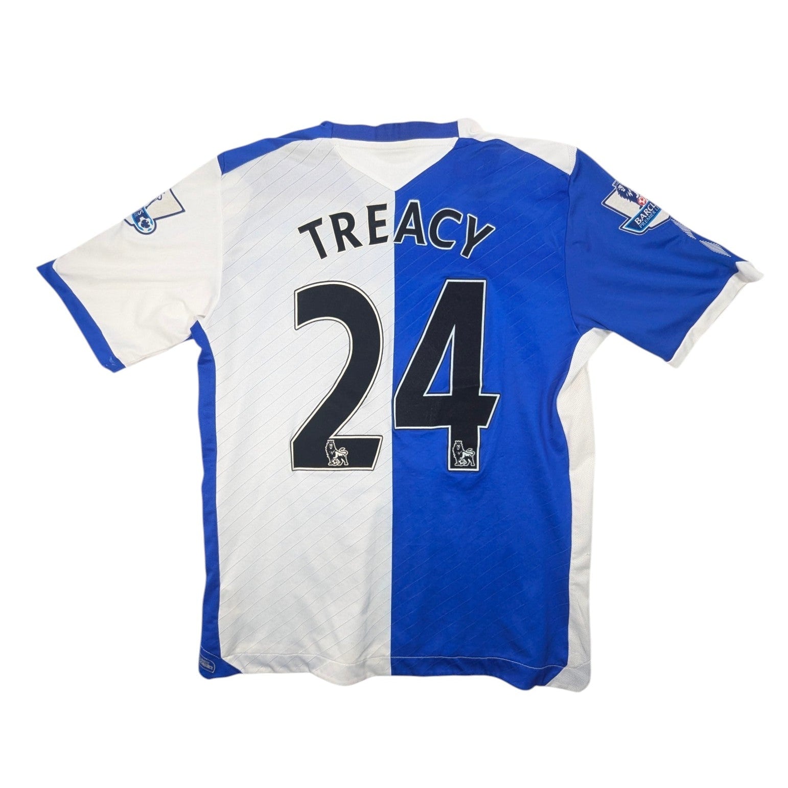 Blackburn Rovers 2008 / 09 Keith Treacy #24  Player Issue Football Jersey Umbro 