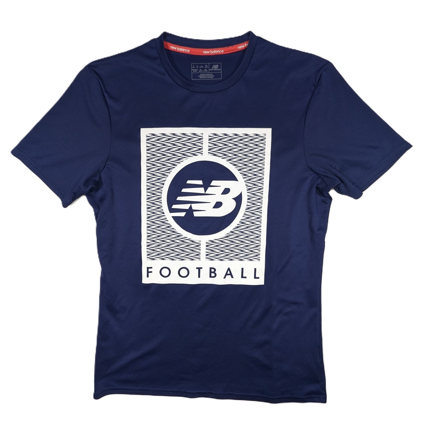 Blue New Balance Football T-Shirt 2016