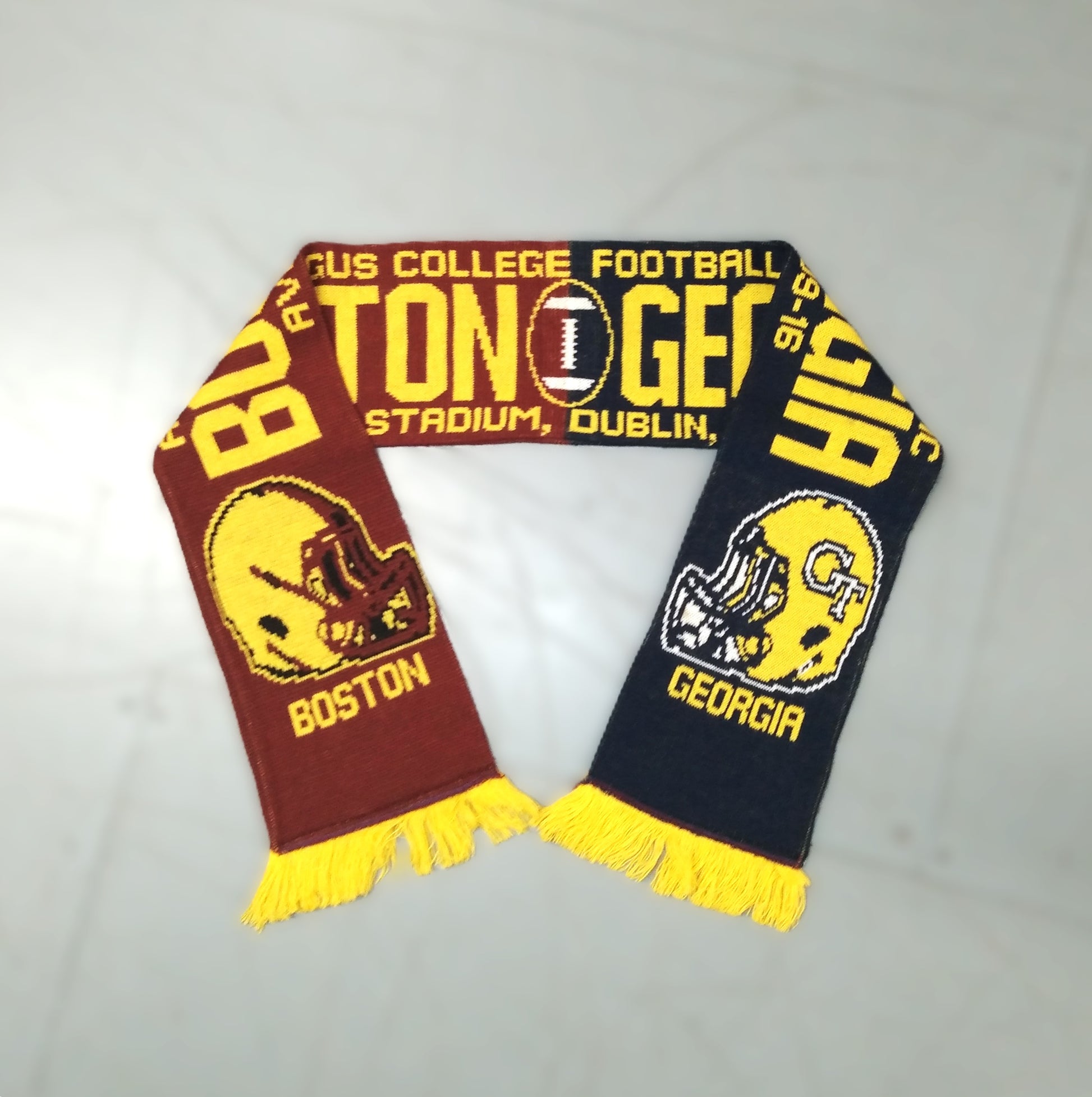 Boston College v Georgia State American Football    Casual  Scarf    Unbranded     Unisex Adults         American Football College NFL National Football League Gridiron  SHIRTS V SKINS   