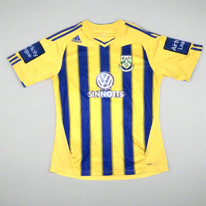 Bray Wanderers Away  Jersey  2012 / 13  adidas  Player Issue   Unisex  Volks Wagon   FC Wicklow  Ireland Jersey  SHIRTS V SKINS   
