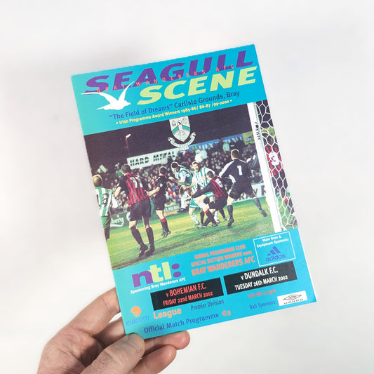  Bray Wanderers Football Programme 2002 [Excellent]
