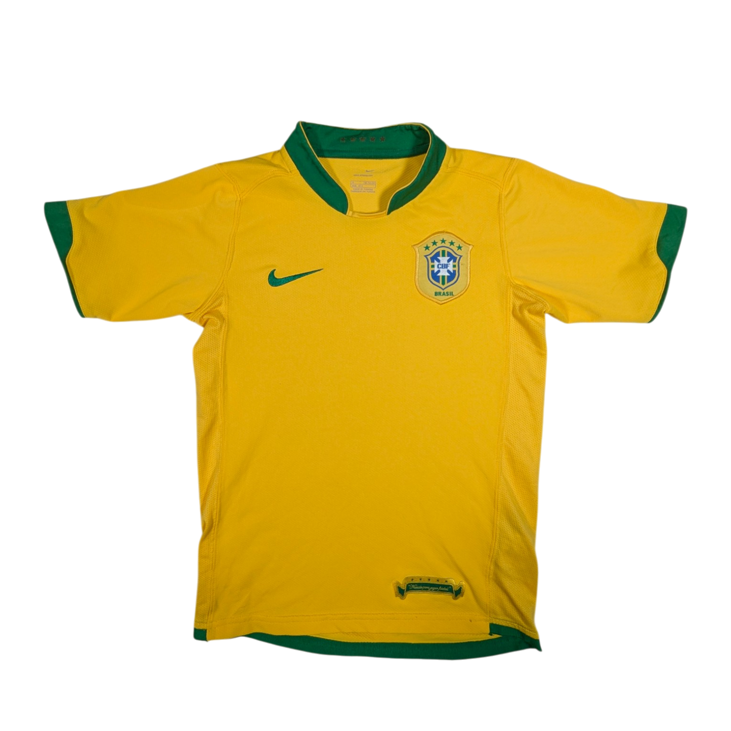 Brazil Nike Home Football Jersey 2006 