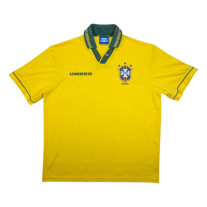 Brazil Umbro Home Football Jersey 1993 (XL)
