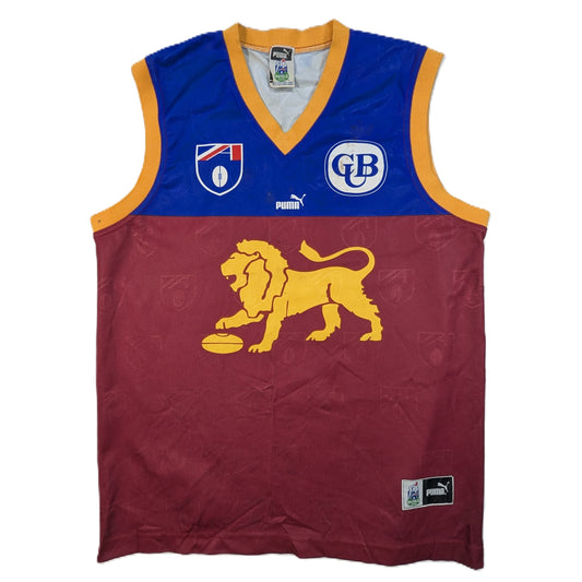  Brisbane Lions Puma Aussie Rules Jersey 1998 #25
