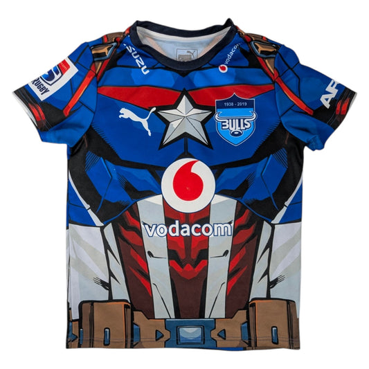Bulls Puma Rugby Jersey 2019 Captain America (12 Years) [Very Good]

