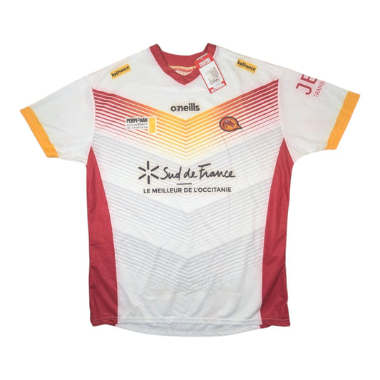 Catalan Dragons O'Neills Home Rugby League Jersey 2020 (4XL) 