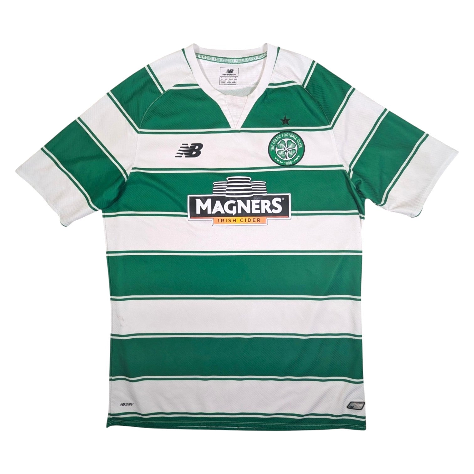 Celtic New Balance Home Football Jersey 2015 (L) [Fair]