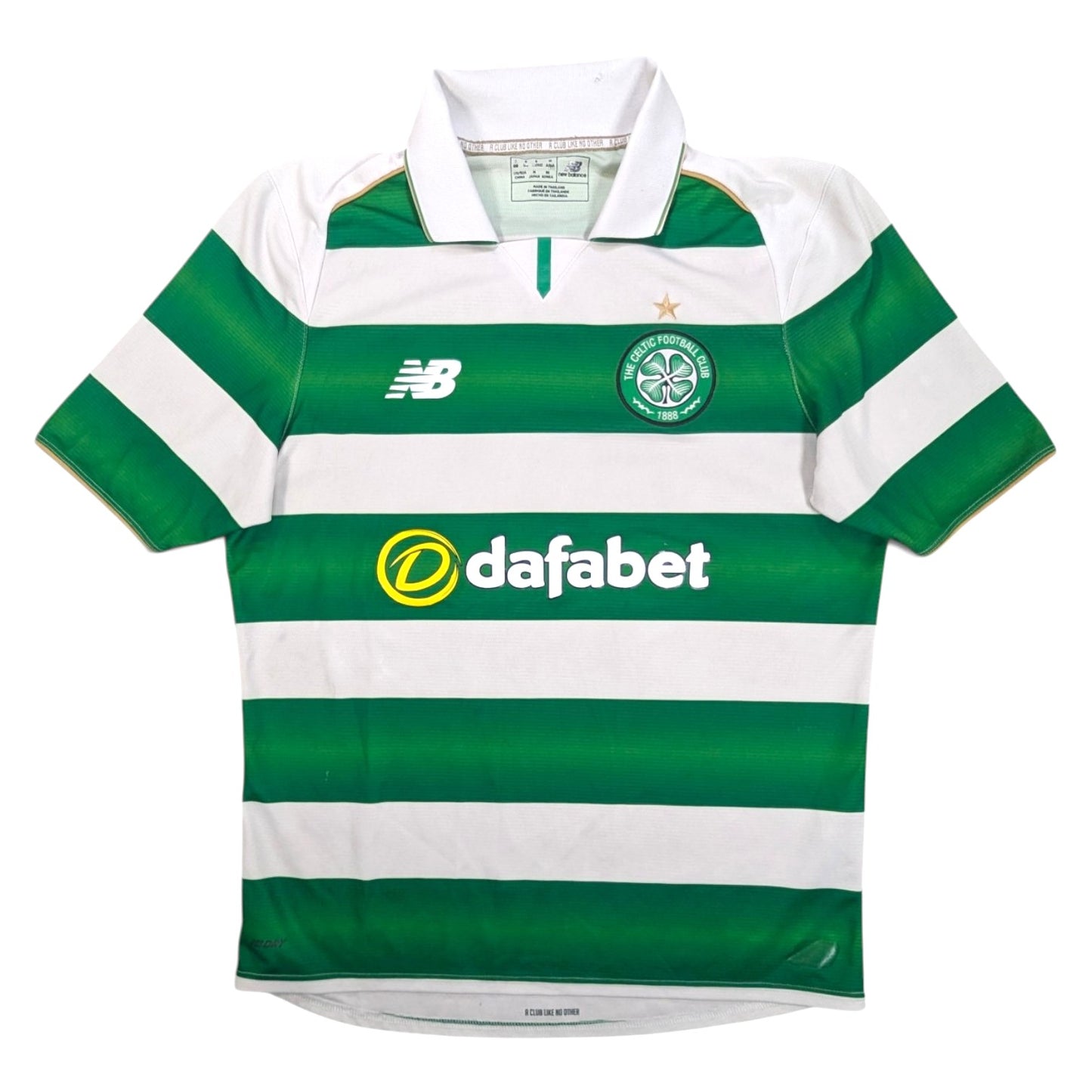 Celtic New Balance Home Football Jersey 2016 (S) [Good]