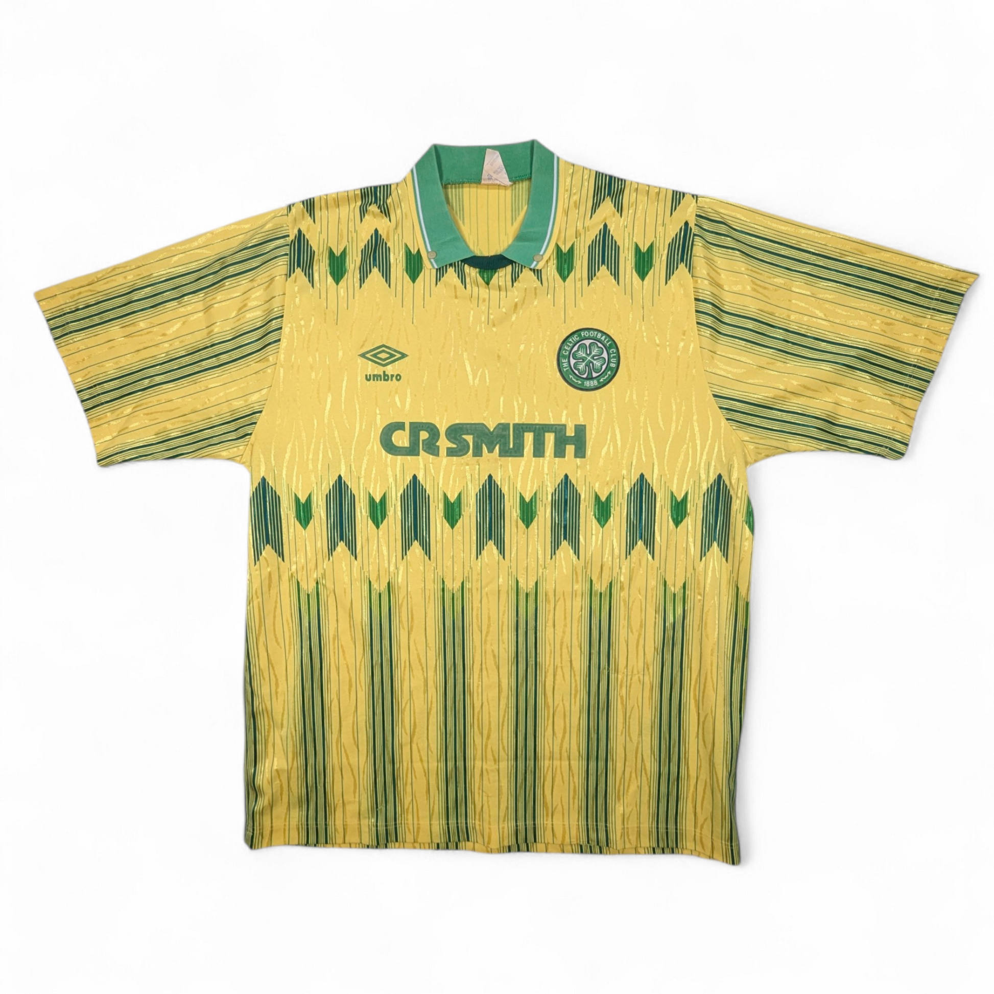 Celtic Umbro Away Football Jersey 1989 (L)