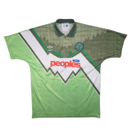  Celtic Umbro Away Football Jersey 1991 (L)