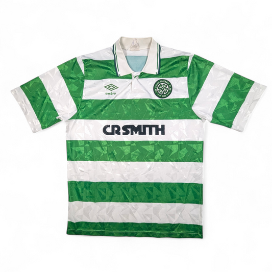 Celtic Umbro Home Football Jersey 1989 (13-14 Years) 
