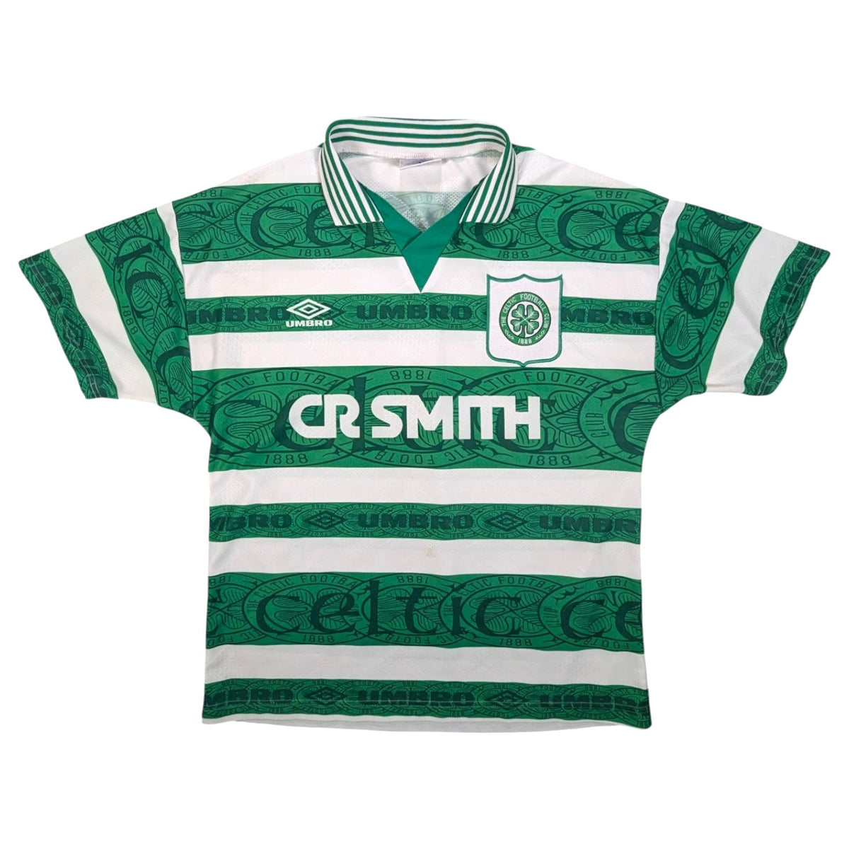 Celtic Umbro Home Football Jersey 1995 (M) 