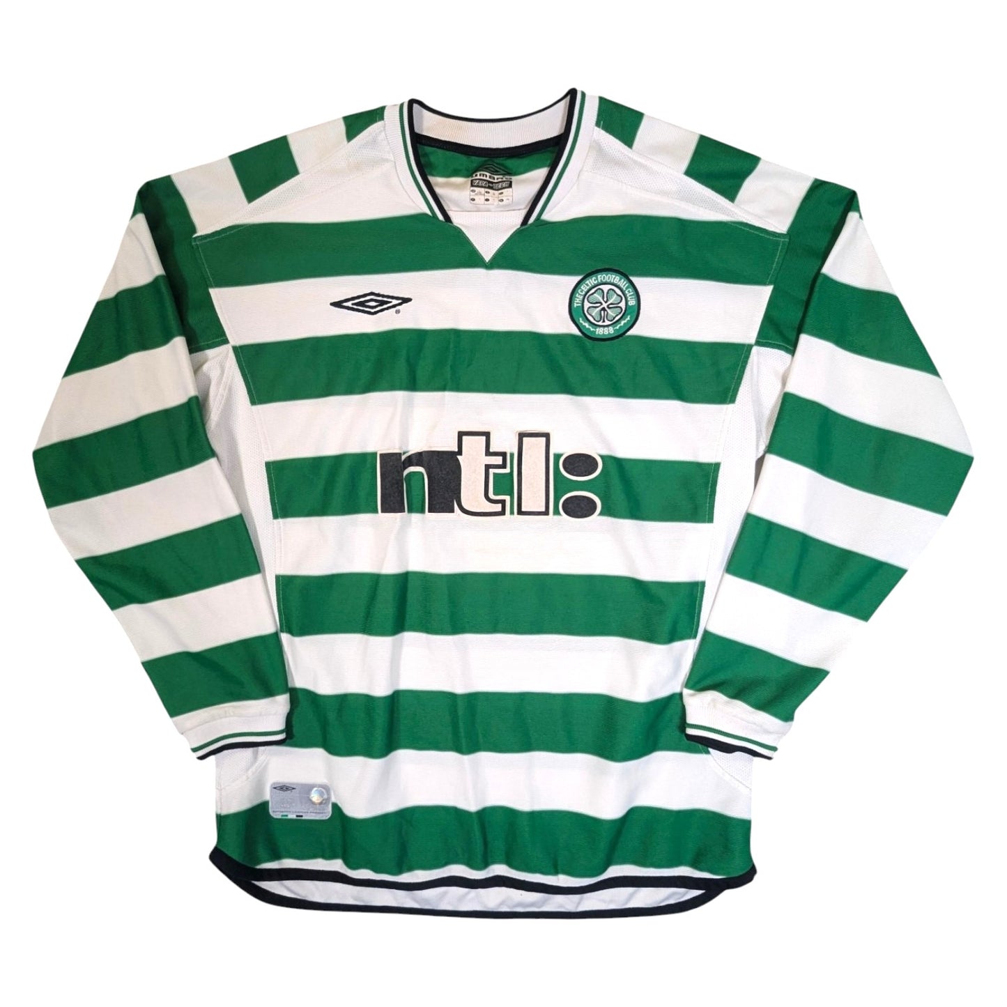 Celtic Umbro Home Football Jersey 2001 (L)