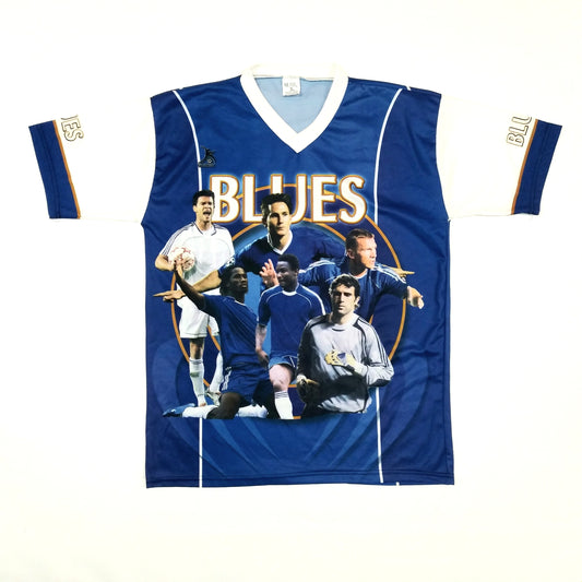 Chelsea FC Football  Bootleg  Jersey    Kalciomania     Unisex Adults     N/A    SVS2010  