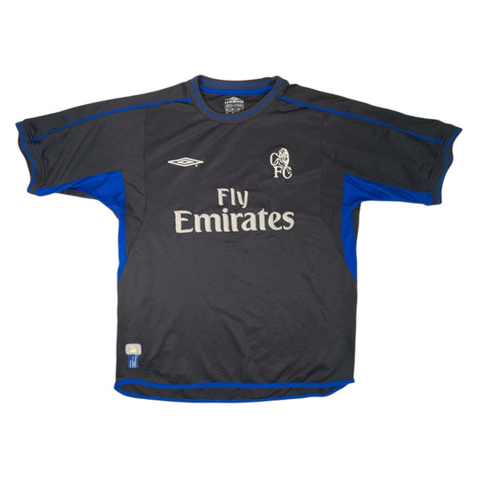 Chelsea Umbro Away Football Jersey 2002 (L) [Fair]