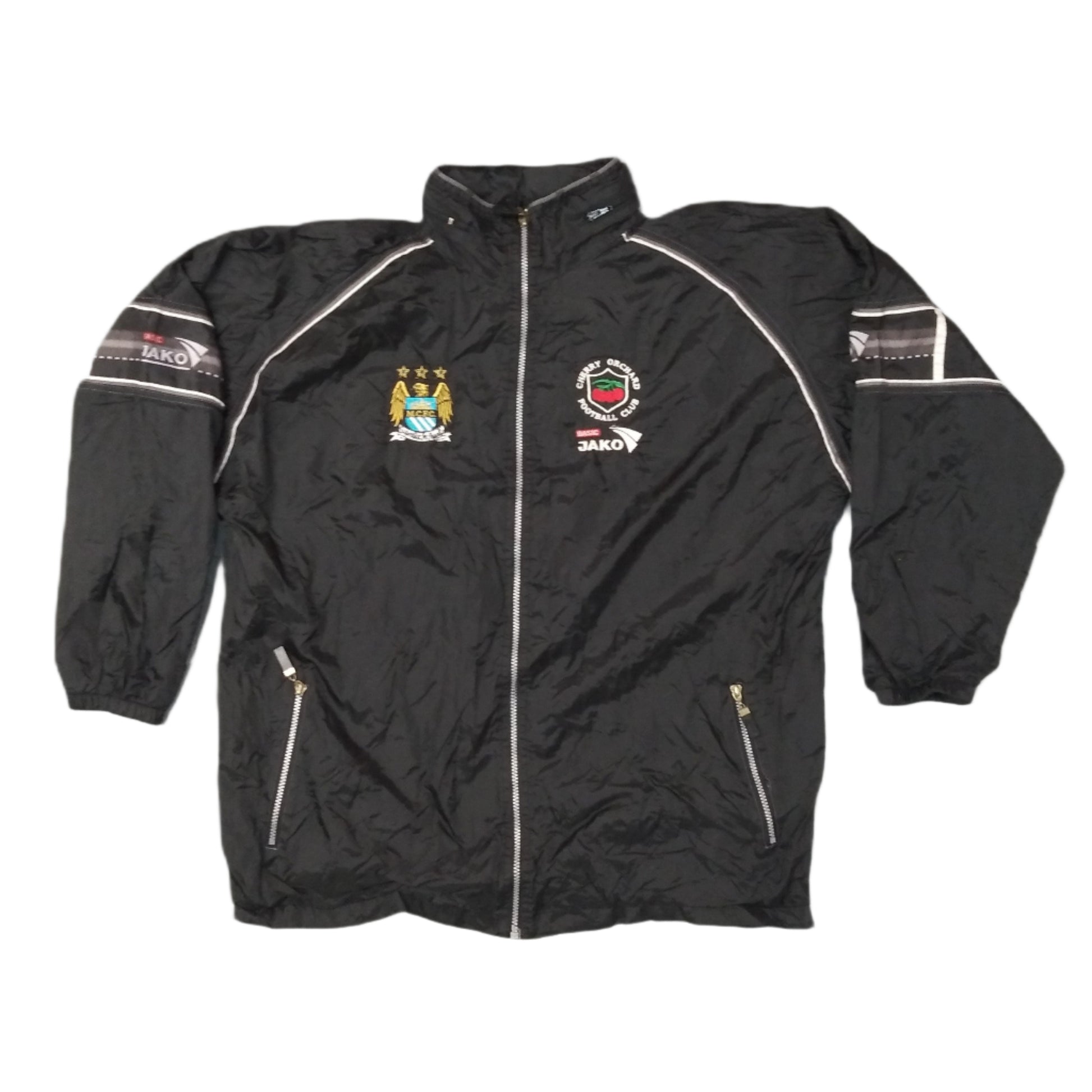 Cherry Orchard FC  Manchester City Football Jacket Jako 
