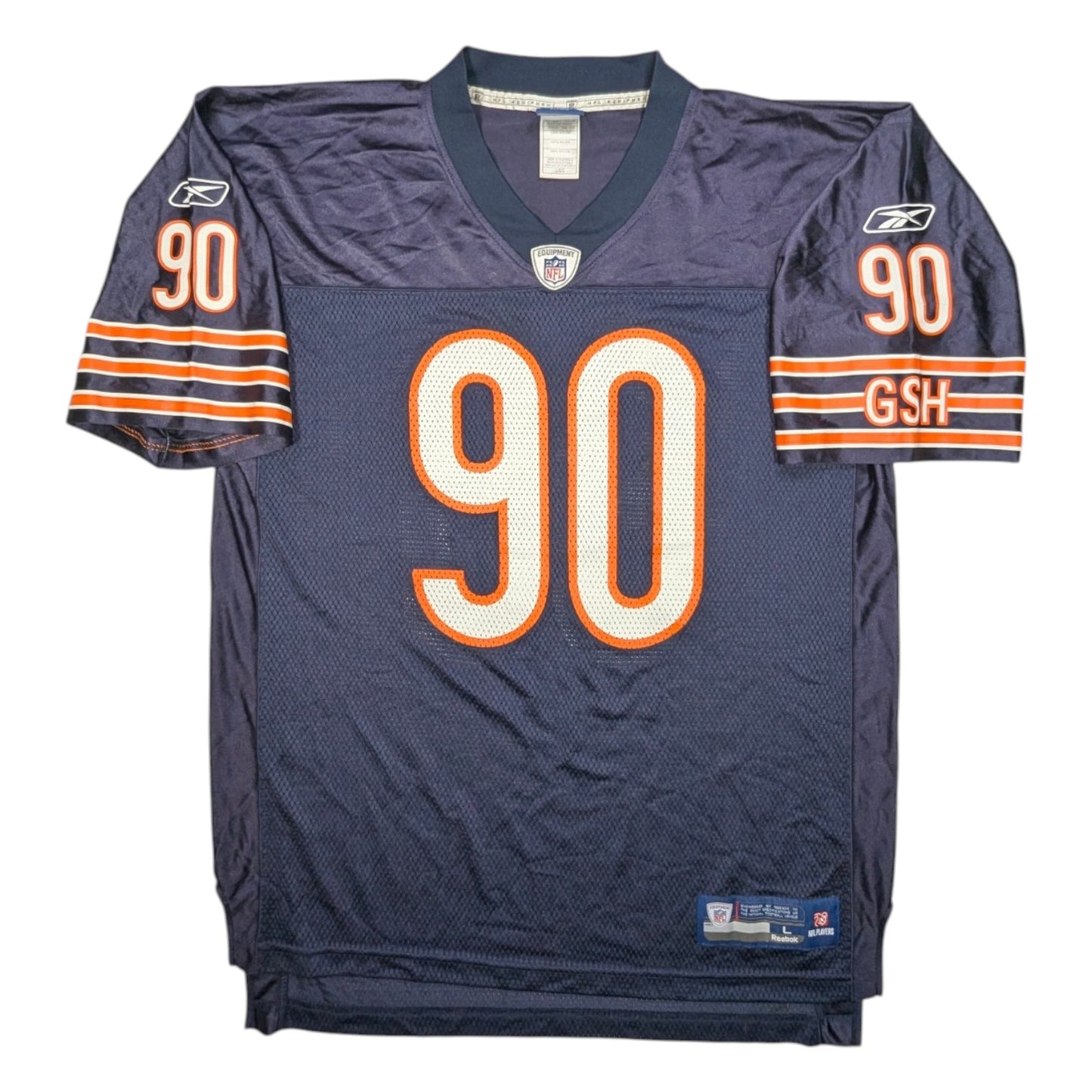 Chicago Bears Reebok Home American Football Jersey 2010 Peppers #90 (L) 