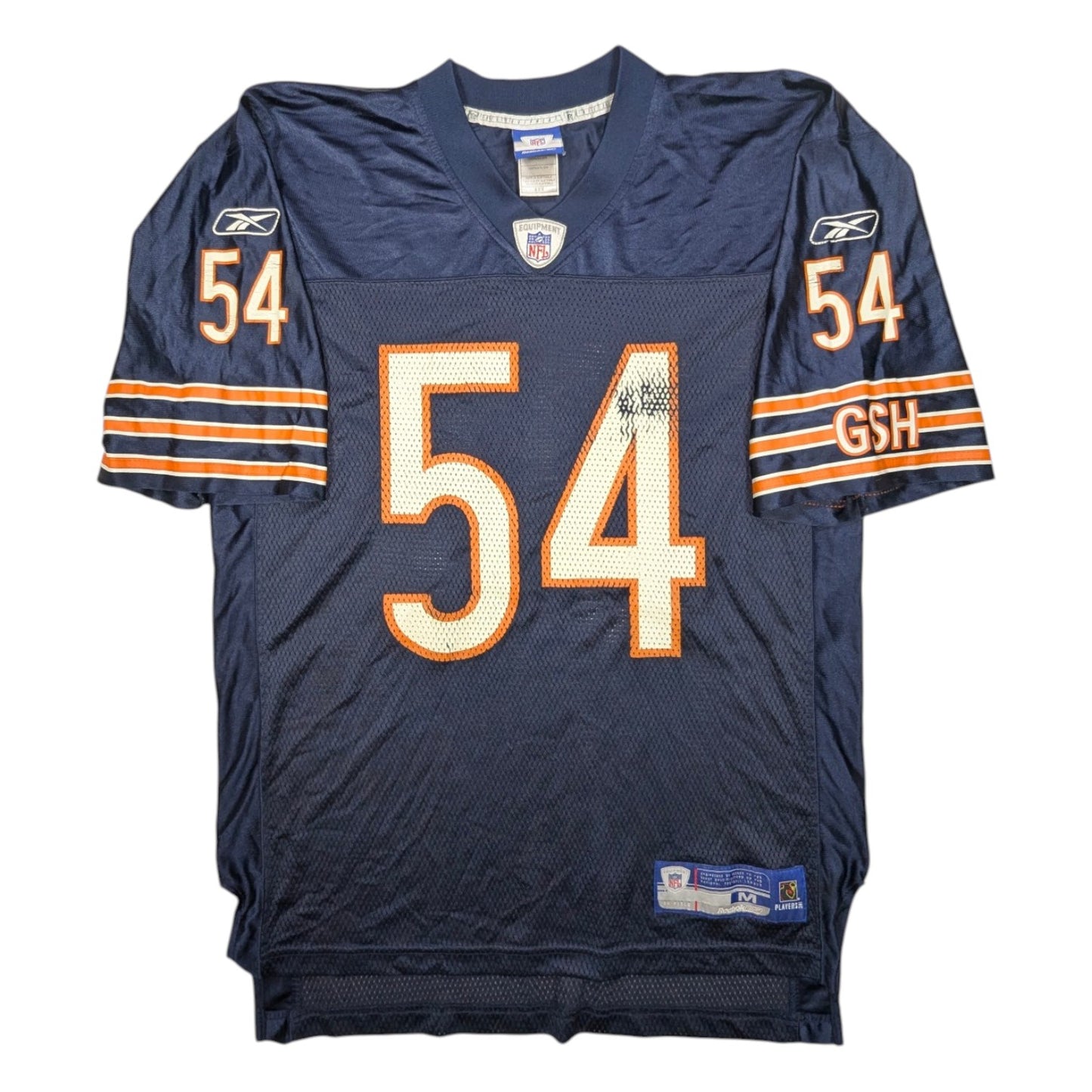 Chicago Bears Reebok Home American Football Jersey 2010 Urlacher #54 (M)