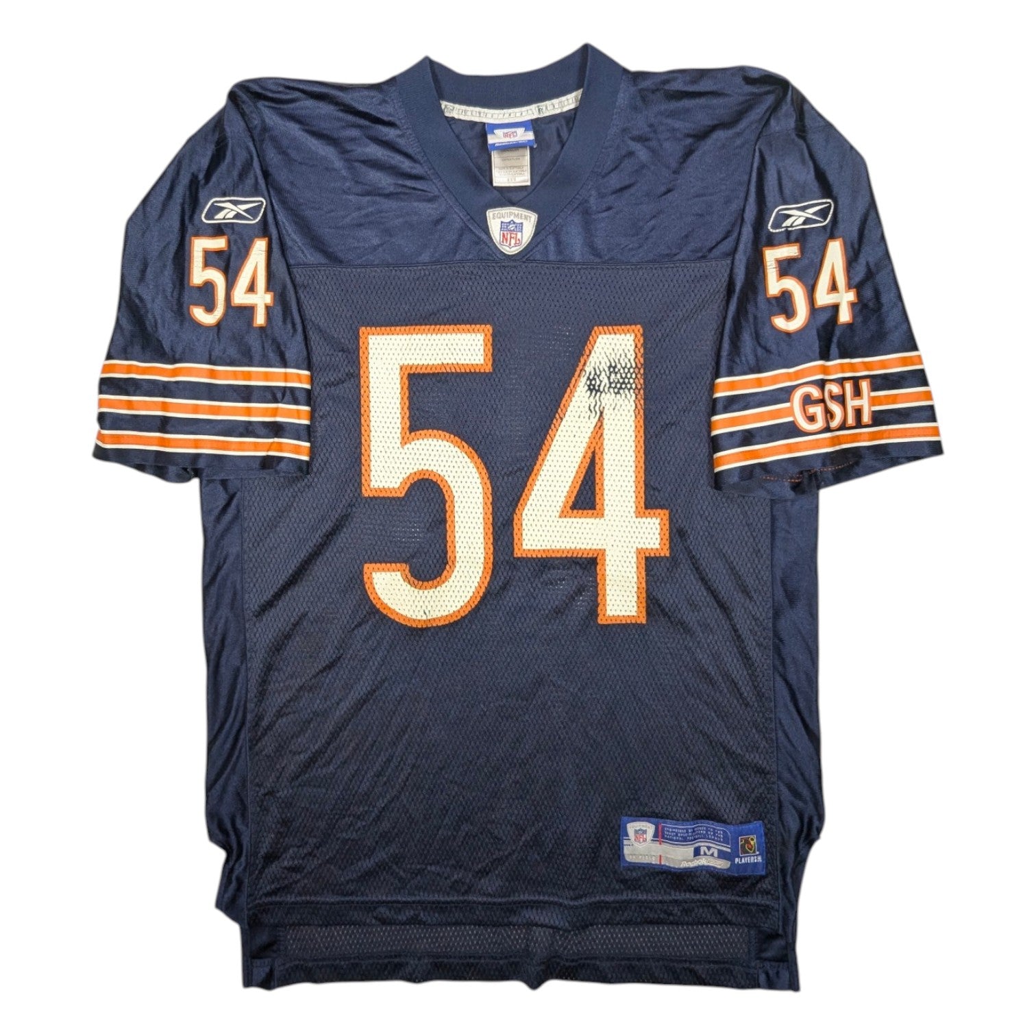 Chicago Bears Reebok Home American Football Jersey 2010 Urlacher #54 (M)