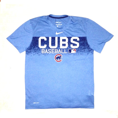 Chicago Cubs Baseball  Short Sleeve  Casual  T-Shirt  2020s  Nike     Unisex Adults         Chicago Cubs Baseball Illinois USA Vintage Retro Jersey Shirt  SHIRTS V SKINS   