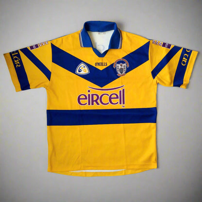 Clare GAA  Short Sleeve  Home  Jersey  2000 / 01  O'Neills     Unisex Adults       Eircell  Clare Gaa Gaelic Football Hurling Vintage Retro  SHIRTS V SKINS   