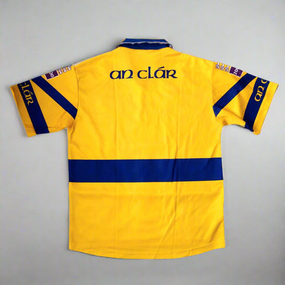 Clare GAA  Short Sleeve  Home  Jersey  2000 / 01  O'Neills     Unisex Adults       Eircell  Clare Gaa Gaelic Football Hurling Vintage Retro  SHIRTS V SKINS   