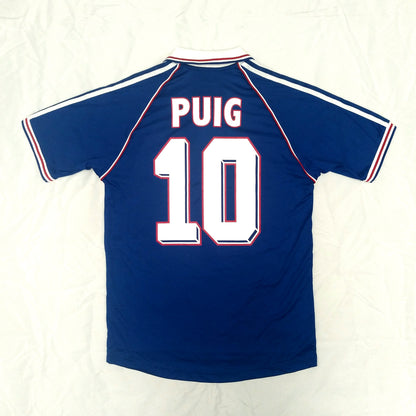 Cliché x Adidas France '98 Skate  Short Sleeve  Casual  Jersey  2014  adidas  Puig   Unisex Adults     #10    adidas originals Vintage Retro Trefoil Firebird  SHIRTS V SKINS   