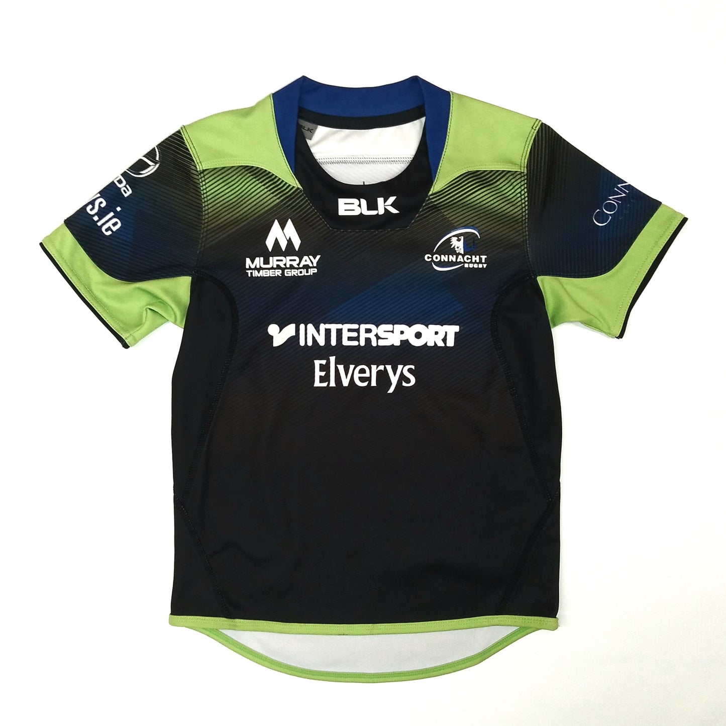 Connacht Rugby  Away  Jersey  2016 / 17  BLK        jr470BLK SVS2048  
