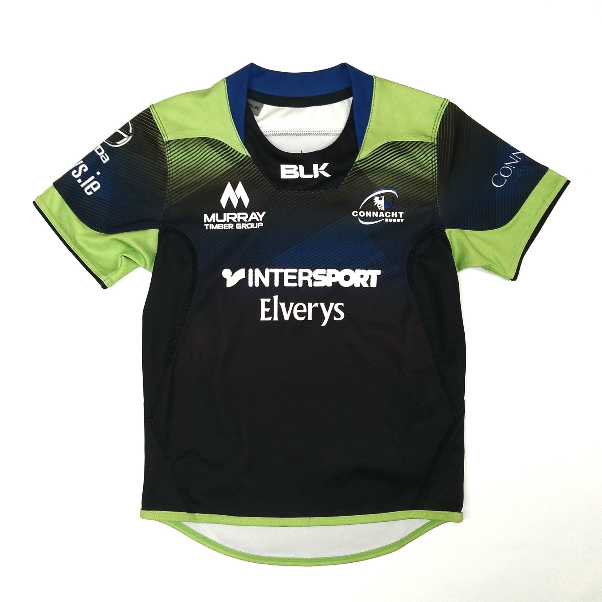 Connacht Rugby  Away  Jersey  2016 / 17  BLK        jr470BLK SVS2048  