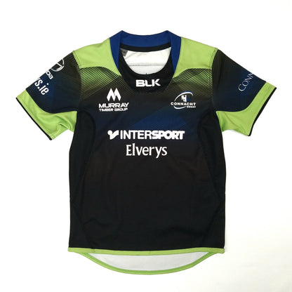 Connacht Rugby  Away  Jersey  2016 / 17  BLK        jr470BLK SVS2048  