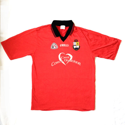 Corca Dhuibhne Dingle GAA  Short Sleeve  Home  Jersey  1990s  O'Neills  Player Issue   Unisex Adults     #15  Craoi Corca Dhuibhne  Corca Dhuibhne Dingle Peninsula Kerry GAA Gaelic Football Hurling Camogie Vintage Retro Jersey Shirt  SHIRTS V SKINS   