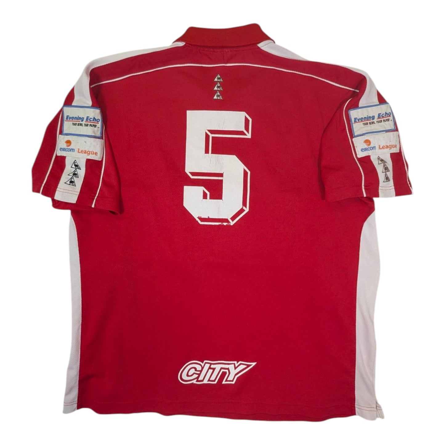 Cork City Player Issue Le Coq Sportif Home Football Jersey 1999 #5 (XL) [