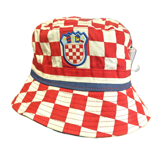 Croatia Football Bucket Hat 2010s (S) [Good]