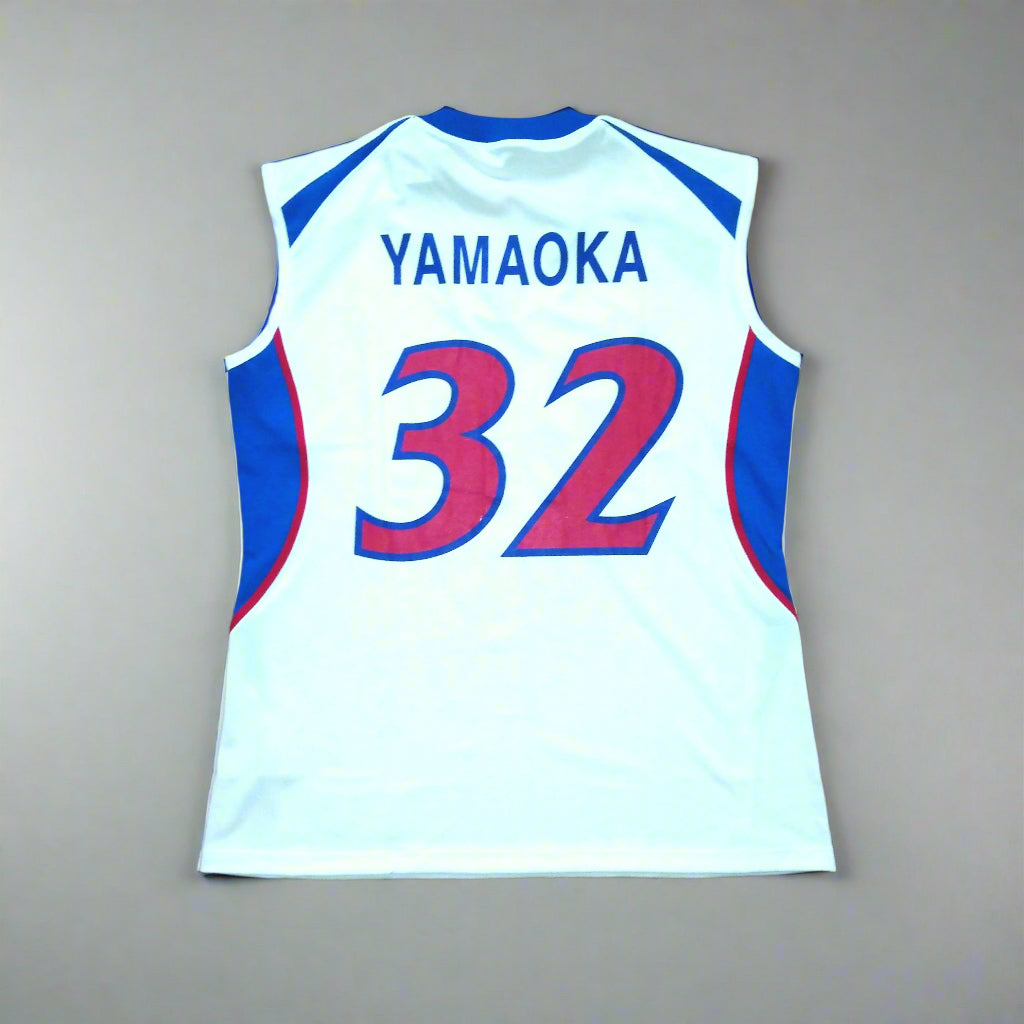 Denso Iris Basketball  Sleeveless  Home  Jersey  2000s  Champion  Yamaoka May   Unisex Adults     #32  Denso  Denso Irish Basketball Japan Jersey Shirt Vintage Retro  SHIRTS V SKINS   