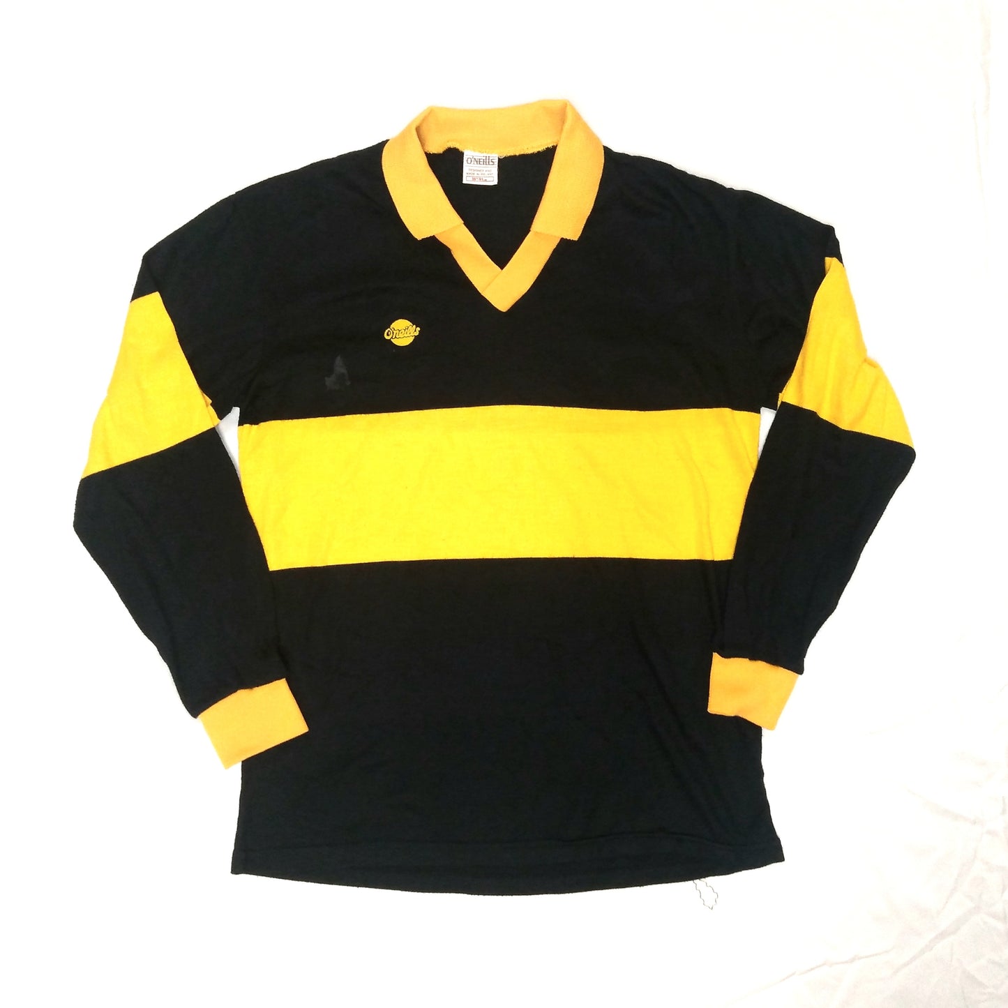 Dr Crokes GAA  Long Sleeve  Home  Jersey  1990s  O'Neills     Unisex Adults       Sponsorless  Dr Crokes Crocai Kerry Ciarrai Gaa Gaelic Football Hurling Camogie Munster Vintage Retro Jersey SHirt   SHIRTS V SKINS   