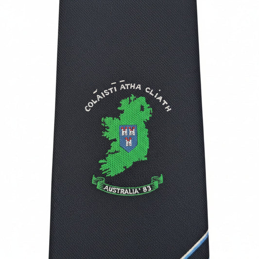  Dublin Colleges Player Issue Gilt Edge GAA Neck Tie 1983 [Excellent]
