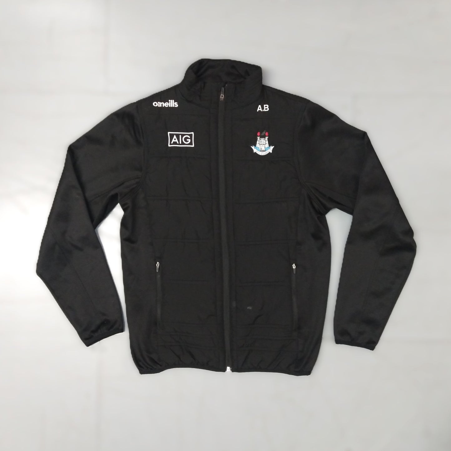 Dublin GAA  Long Sleeve  Casual  Jacket  2015 / 16  O'Neills  Player Issue   Unisex Adults       AIG  Dublin GAA Gaelic football Hurling Leinster All Ireland Croke Park   SHIRTS V SKINS   