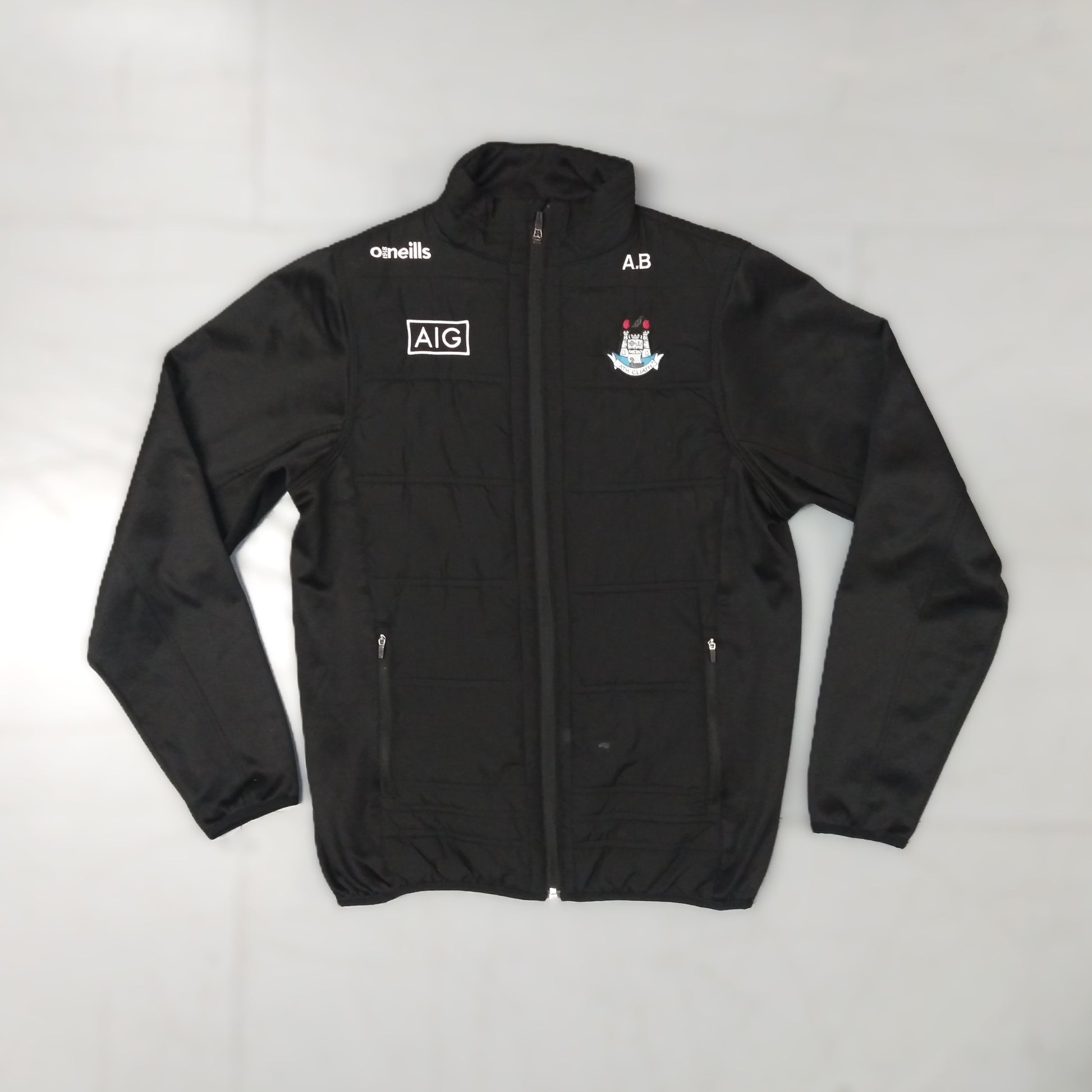 Dublin GAA  Long Sleeve  Casual  Jacket  2015 / 16  O'Neills  Player Issue   Unisex Adults       AIG  Dublin GAA Gaelic football Hurling Leinster All Ireland Croke Park   SHIRTS V SKINS   