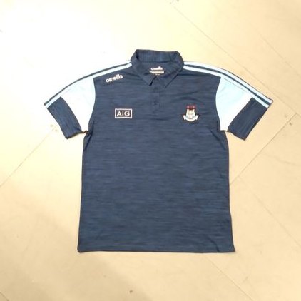 Dublin GAA  Short Sleeve  Casual  Polo  2018 / 19  O'Neills     Unisex Adults       AIG  Dublin GAA Gaelic football Hurling Leinster All Ireland Croke Park   SHIRTS V SKINS   