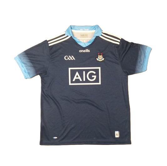 Dublin GAA  Short Sleeve  Goalkeeper  Jersey  2019 / 20  O'Neills     Unisex Adults       AIG  Dublin GAA Gaelic football Hurling Leinster All Ireland Croke Park   SHIRTS V SKINS   