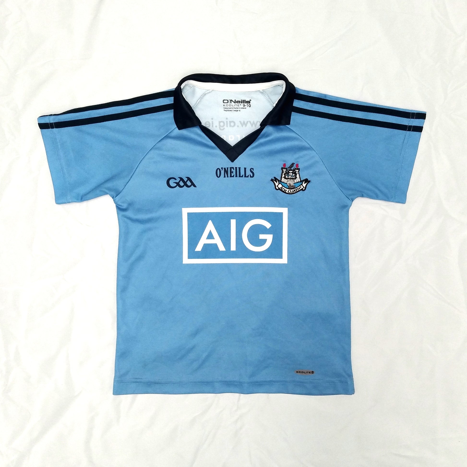 Dublin GAA  Short Sleeve  Home  Jersey  2014 / 15  O'Neills     Kids       AIG  Dublin GAA Gaelic football Hurling Leinster All Ireland Croke Park   SHIRTS V SKINS   