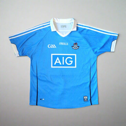 Dublin GAA  Short Sleeve  Home  Jersey  2017 / 18  O'Neills     Unisex Adults       AIG  Dublin GAA Gaelic football Hurling Leinster All Ireland Croke Park   SHIRTS V SKINS   