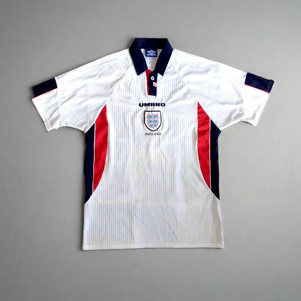 England 1998 / 99 Football Jersey Umbro (XL) Player Issue #4