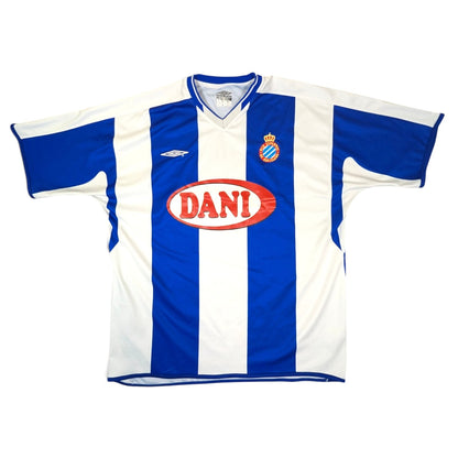 Espanyol Umbro Home Football Jersey 2004 (2XL) [Fair]