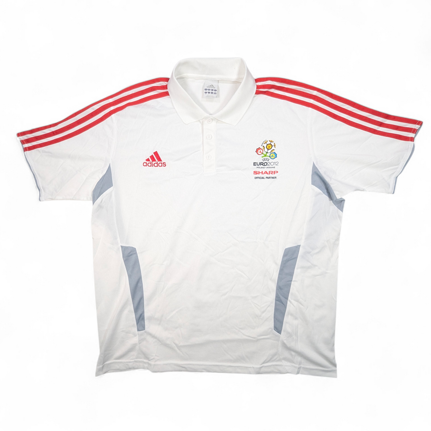  European Championships Poland-Ukraine adidas Football Polo Shirt 2012