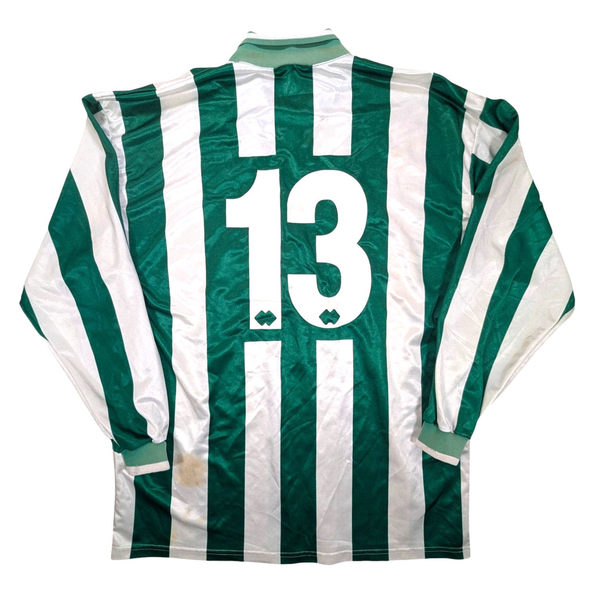 Evertgreen AFC Kilkenny Player Issue Errea Home Football Jersey 1990s #13 (XL) [Fair]