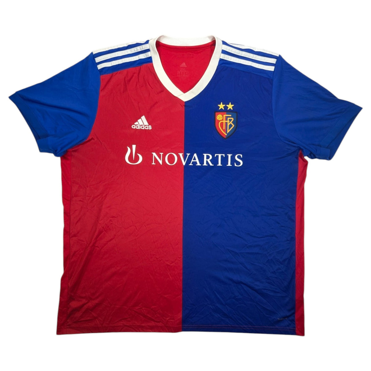 FC Basel adidas Home Football Jersey 2018 (2XL) [Good]