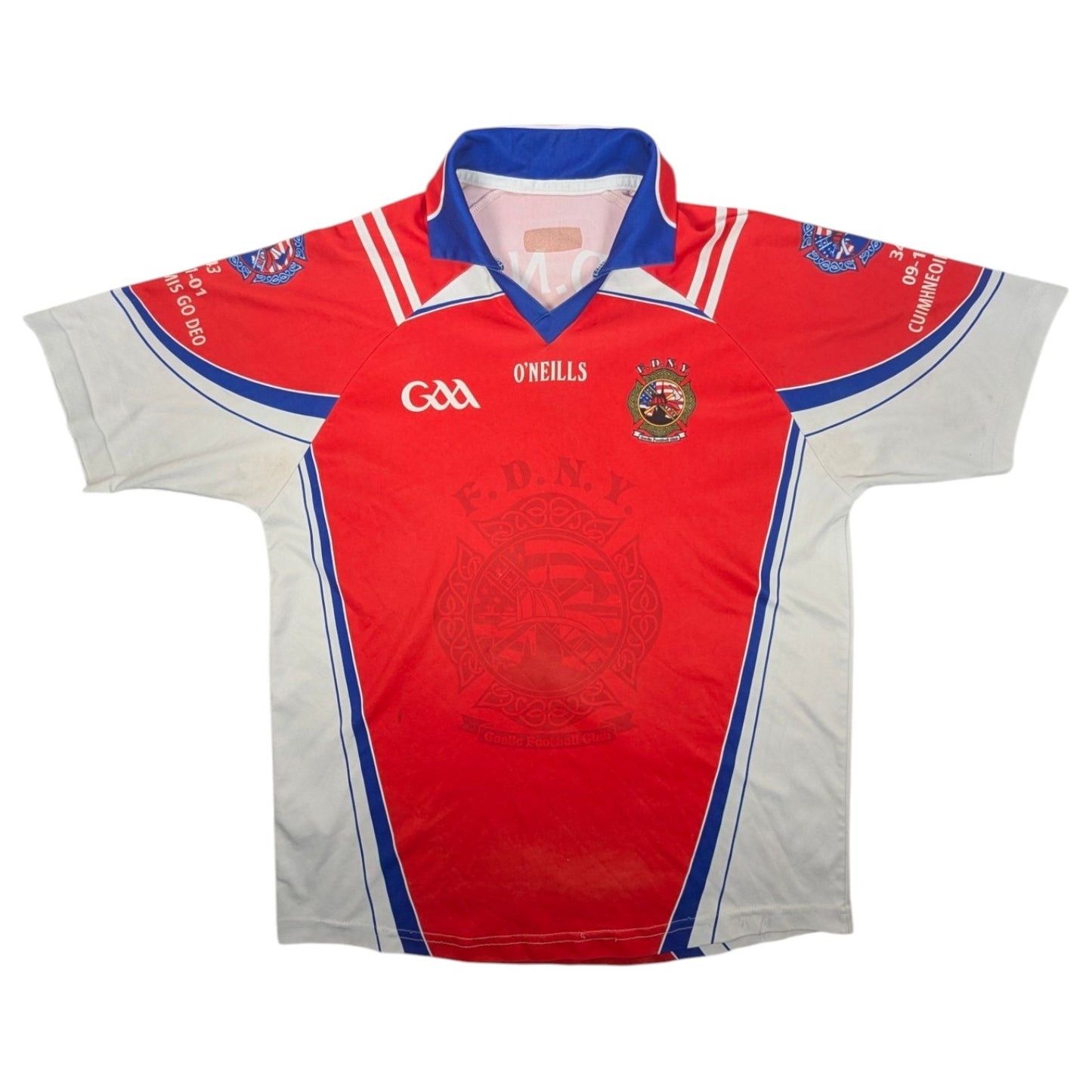 FDNY O'Neills Home GAA Jersey 2000s (XL) [Average]